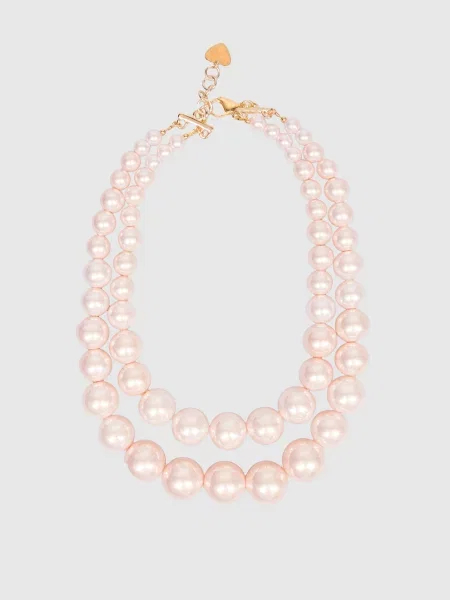 Ожерелье Dolman Bijoux розовое