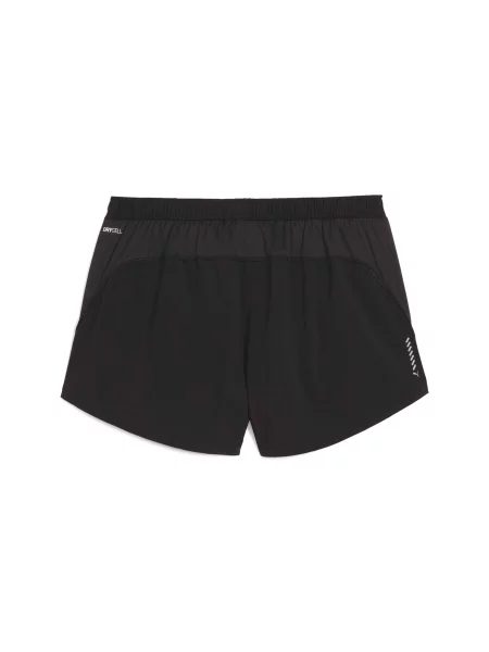 Короткие спортивные шорты Puma для бега черные