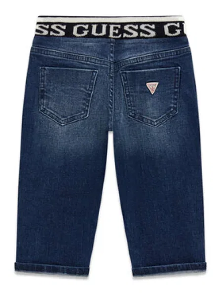 Guess Džinsai Oversize mėlyna