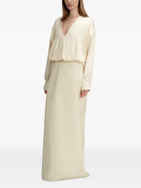 Rochie maxi The Arkow cu decolteu în V