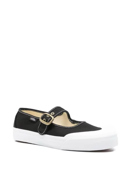 Sneakerși Vans cu cataramă negru