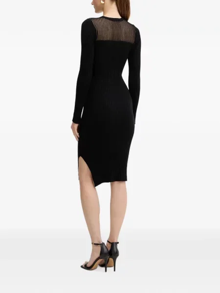 Rochie Morgan cu dungi negru