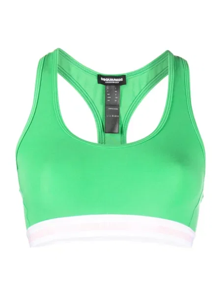 Stanik sportowy Dsquared2 zielony