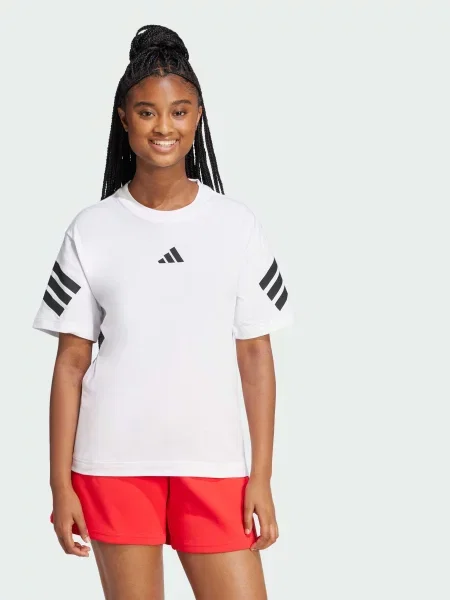 Футболка adidas 3 Stripes білий