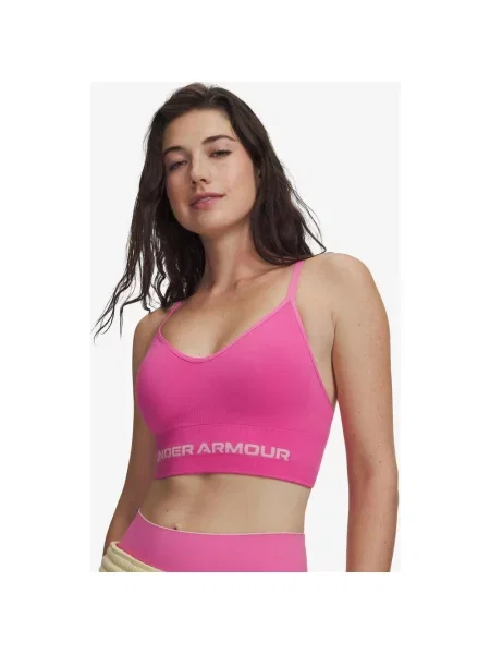 Biustonosz sportowy Under Armour Vanish Seamless Low M różowy
