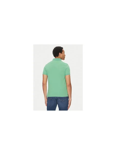 Tommy Hilfiger Pólóing Slim Fit zöld