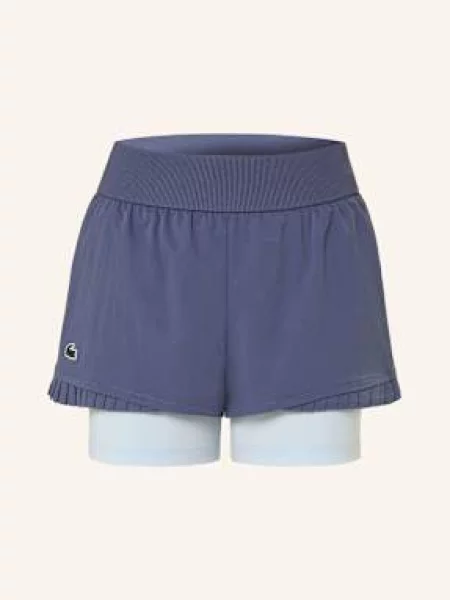 Tenisové šortky Lacoste primerose/rill fialové