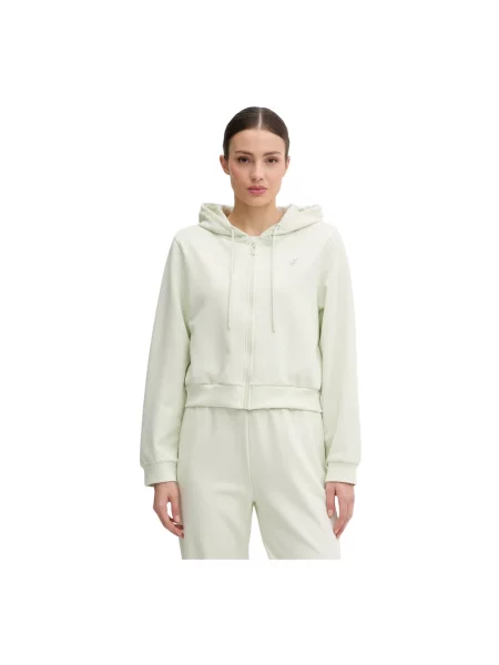Bluza z kapturem Guess zielona