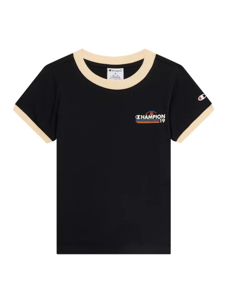 Champion Tricou bej / albastru / roz deschis negru