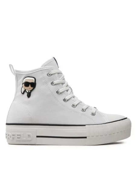 Trampki KARL LAGERFELD białe