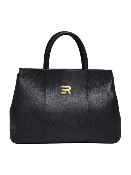 Torebka Ermanno Scervino skórzana czarna