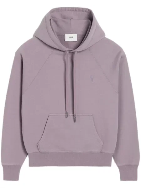Hanorac cu glugă Ami Paris violet