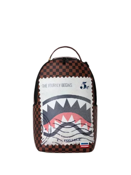 Rucsac Sprayground cu imagine maro