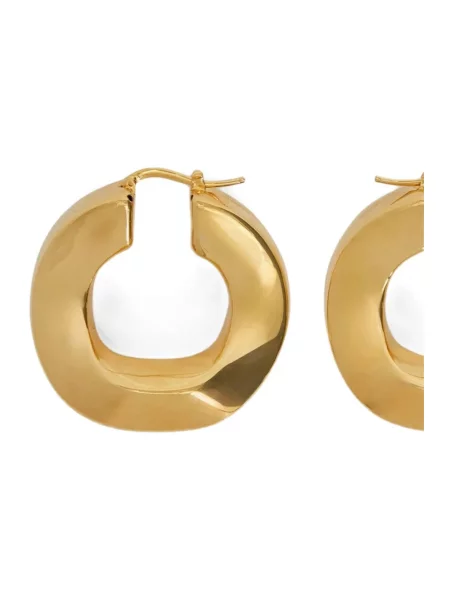 Kolczyki Jil Sander żółte