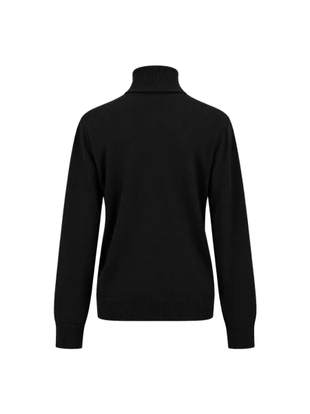 Sweter z golfem Akep czarny
