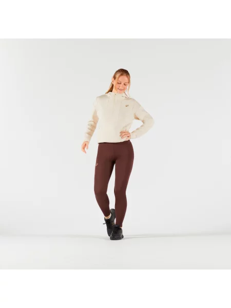 Legginsy tenisowe Dry Hip Ball brązowe