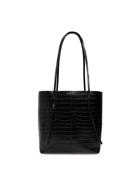 Shopperka By Malene Birger skórzana czarna