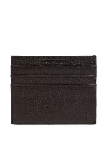 Cu centură curea Emporio Armani din piele maro