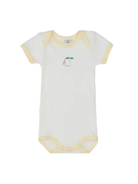 Body copii Petit Bateau alb