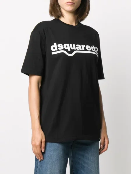 Tricou Dsquared2 cu imagine negru