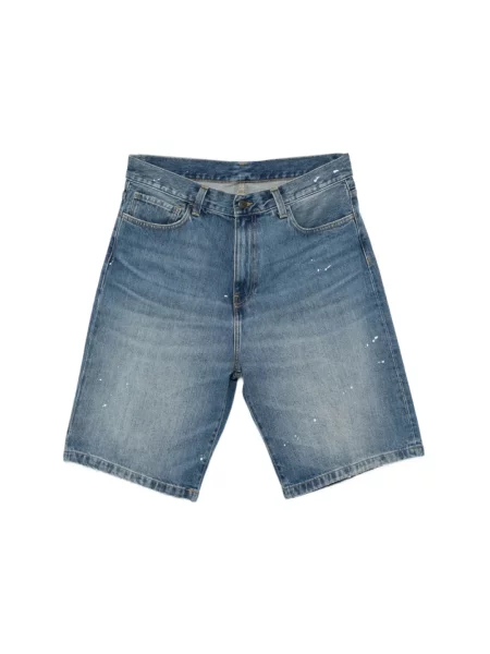 Krótkie szorty Carhartt Wip niebieskie