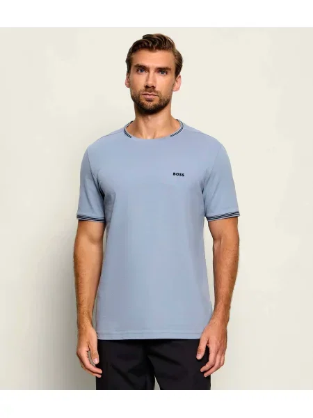 BOSS GREEN Tricou Taul | stretch albastru