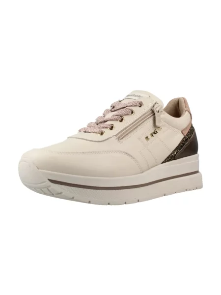 Sneakersy Nerogiardini zamszowe beżowe