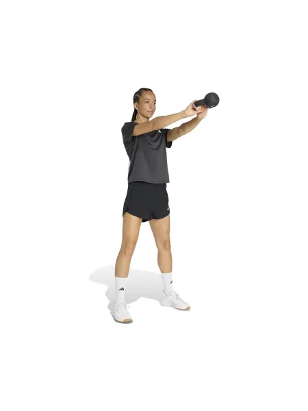ADIDAS PERFORMANCE Sportske hlače / bijela crna