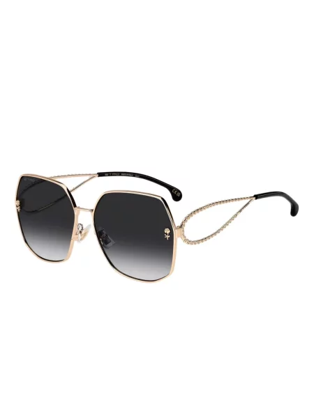Ochelari de soare Etro cu model paisley auriu