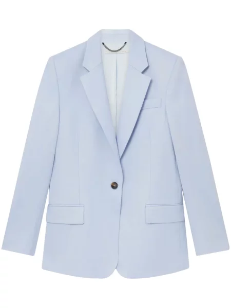 Фланелен блейзър Stella Mccartney синьо