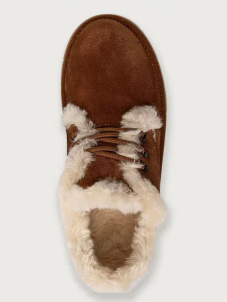 Answear.LAB hócsizma női velúr barna