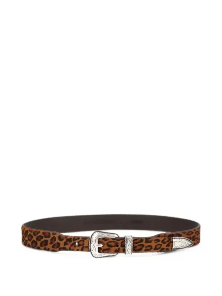 Curea Amish cu imagine cu model leopard maro