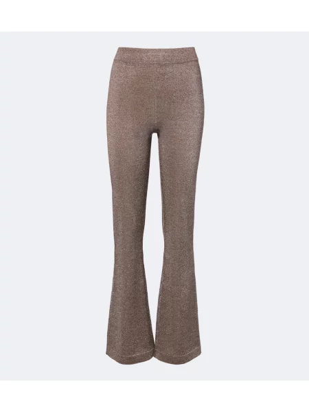 Pantaloni Missoni evazate maro
