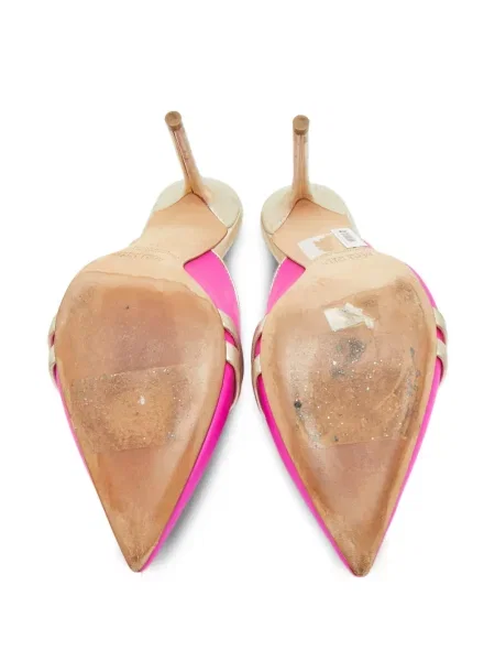 Papuci tip mules Malone Souliers din piele roz