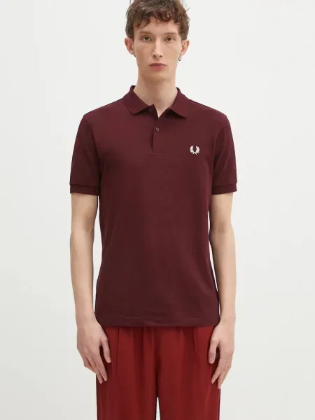 Tricou polo Fred Perry bordo