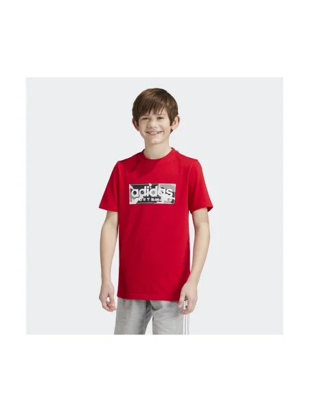 Tricou copii Adidas roșu