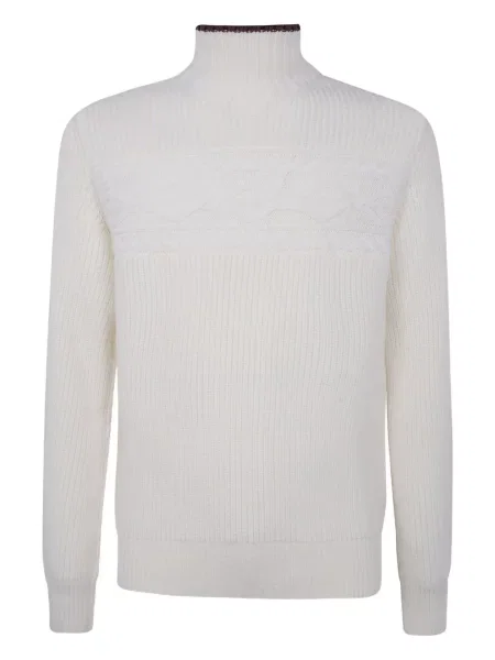 Pulover Zegna alb