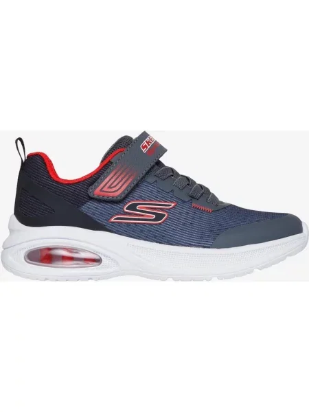 Buty do biegania dziecięce Skechers Microspec Max Advance Squad-Pacer granatowy 27 czerwony