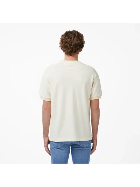 Футболка Lacoste бежевая