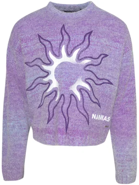Pulover Nahmias cu gradient violet