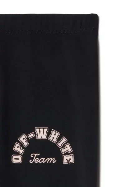 Legginsy dziecięce Off-white białe