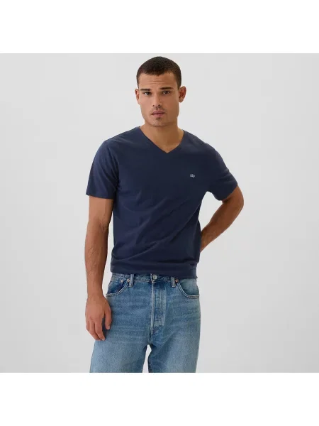 Тениска Gap тъмносиньо