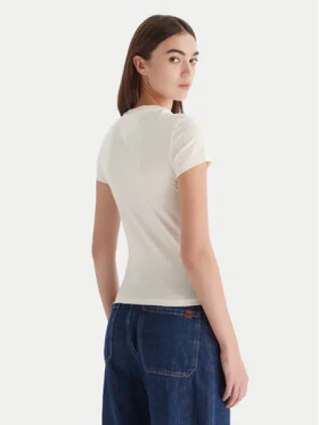Tričko Tommy Jeans bílé