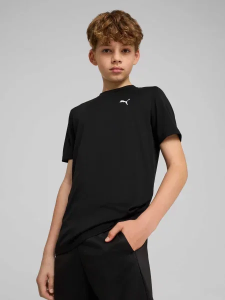 Дитяча Футболка PUMA Ess Training Tee комбінований верх чорний
