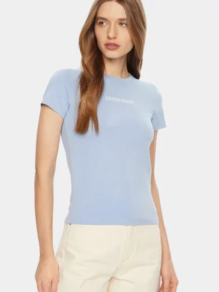 Футболка Guess Jeans блакитний