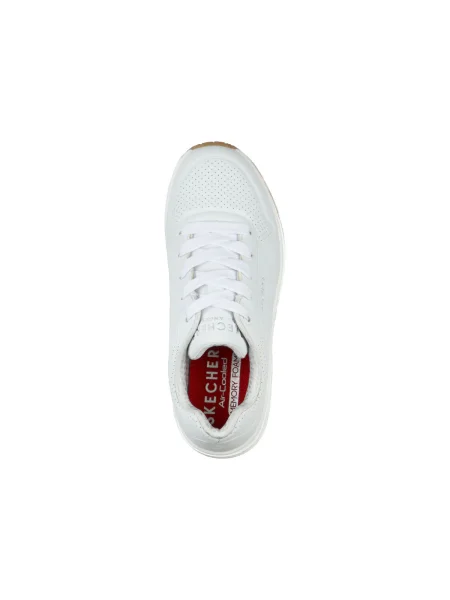 Pantofi Skechers alb