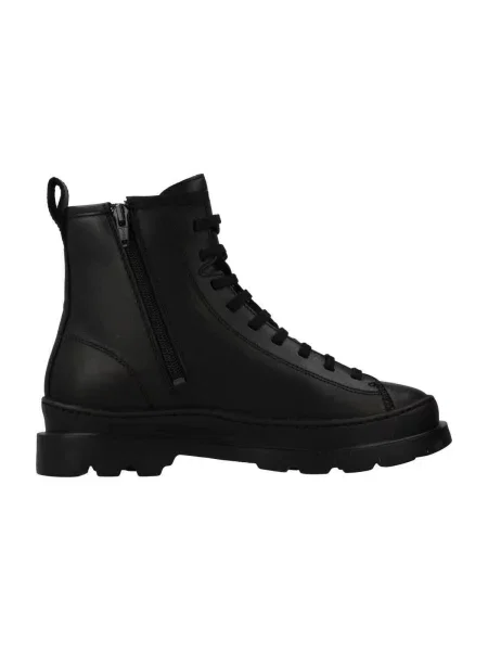 Botine Camper cu șireturi negru