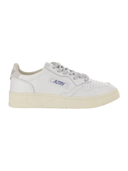 Sneakersy Autry skórzane białe