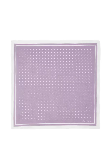 Fular Paul Smith cu buline violet