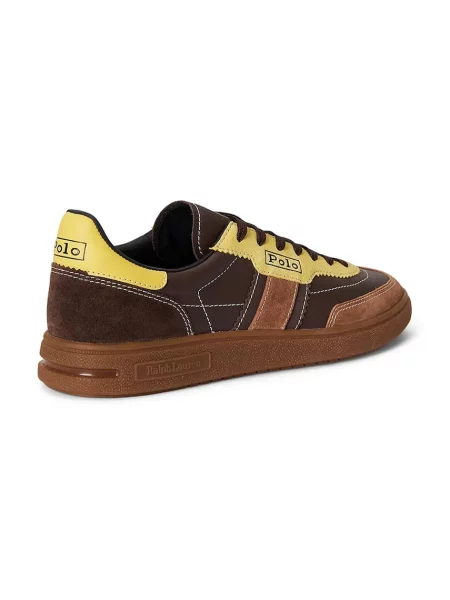 Semišové tenisky Polo Ralph Lauren Bedford hnědé